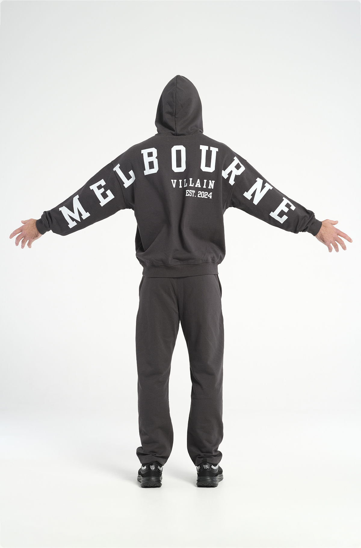 Melbourne Patriot hoodie back view
